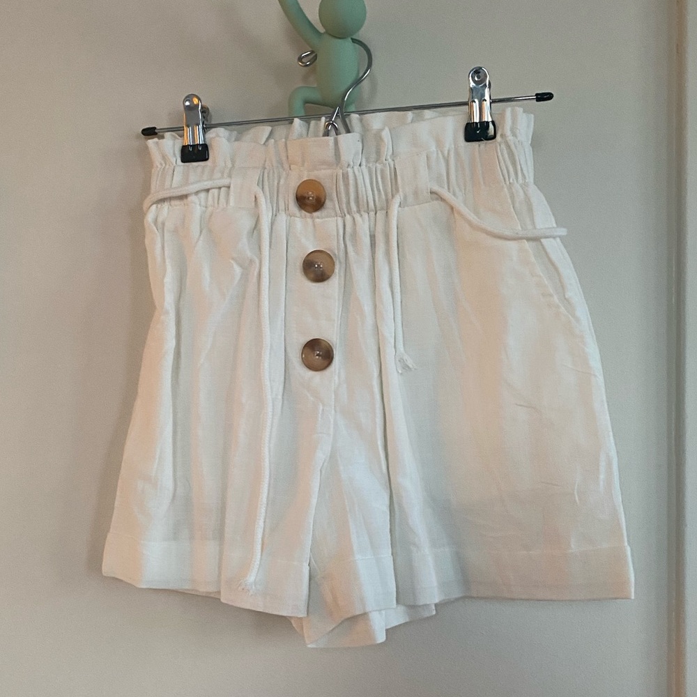 White shorts